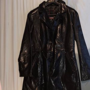 Real leather jacket, made in Pakistan.